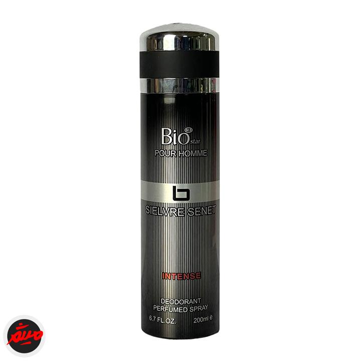 اسپری دئودورانت بدن سیلور سنت بیو استار