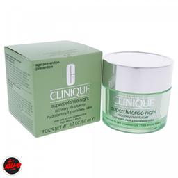 خرید کرم آبرسان و ضد چروک superdefense شب کلینیک 50 میل