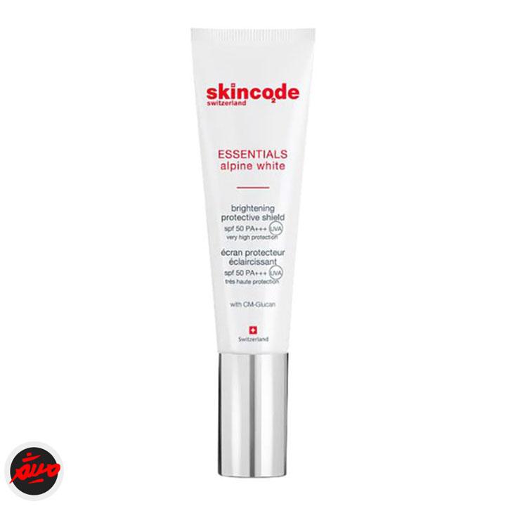 لوسیون ضد آفتاب spf50 روشن کننده اسکین کد