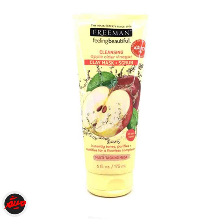 ماسک صورت سرکه سیب 4 کاره فریمن
