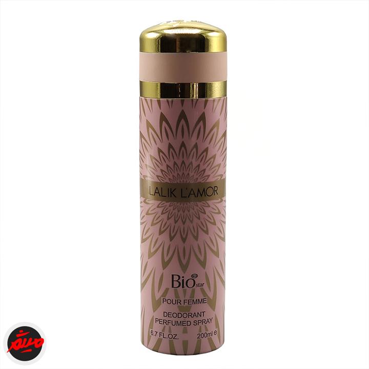 اسپری دئودورانت بدن لالیک لامور بیو استار