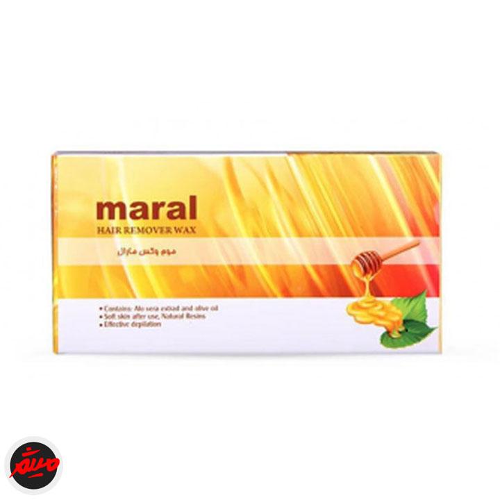 موم تخته ای قالبی 500 گرمی عسل مارال