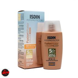فلوئید ضد آفتاب ایزدین فیوژن واتر SPF 50 رنگی مدیوم