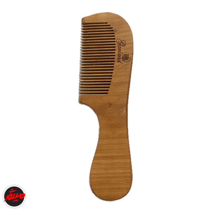 شانه چوبی گارلند دسته دار