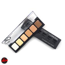 قیمت پالت 6 رنگ مدیوم تا دارک کانتور و کورکتور و کانسیلر گلدن رز