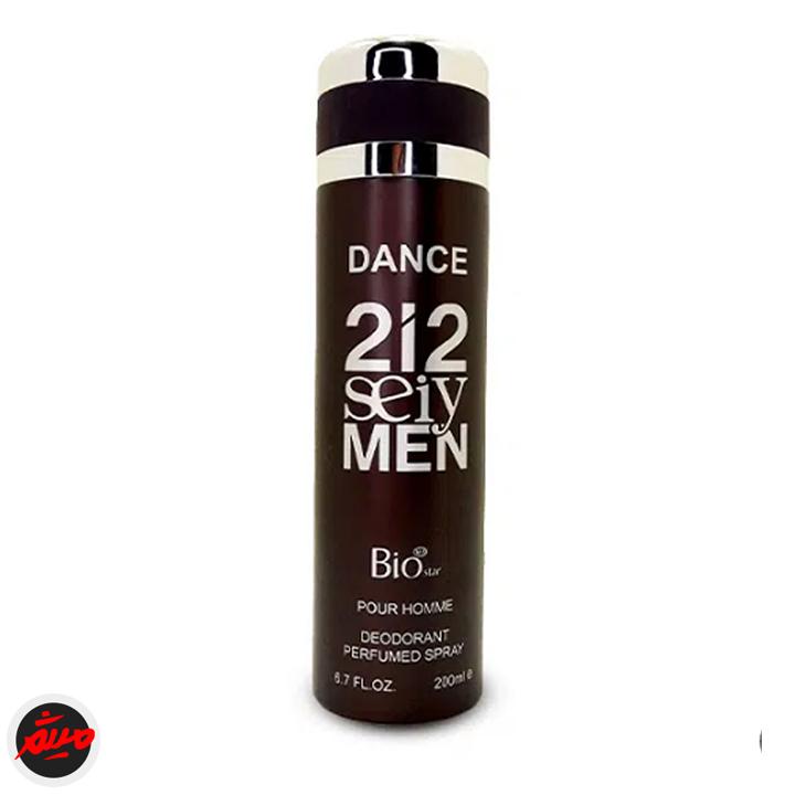 خرید اسپری 212 سکسی ضد عرق بیو استار 200 میل مردانه