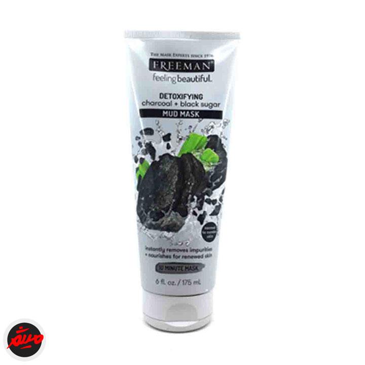 ماسک لجنی چند کاره ذغال و دانه های شکر سیاه فریمن