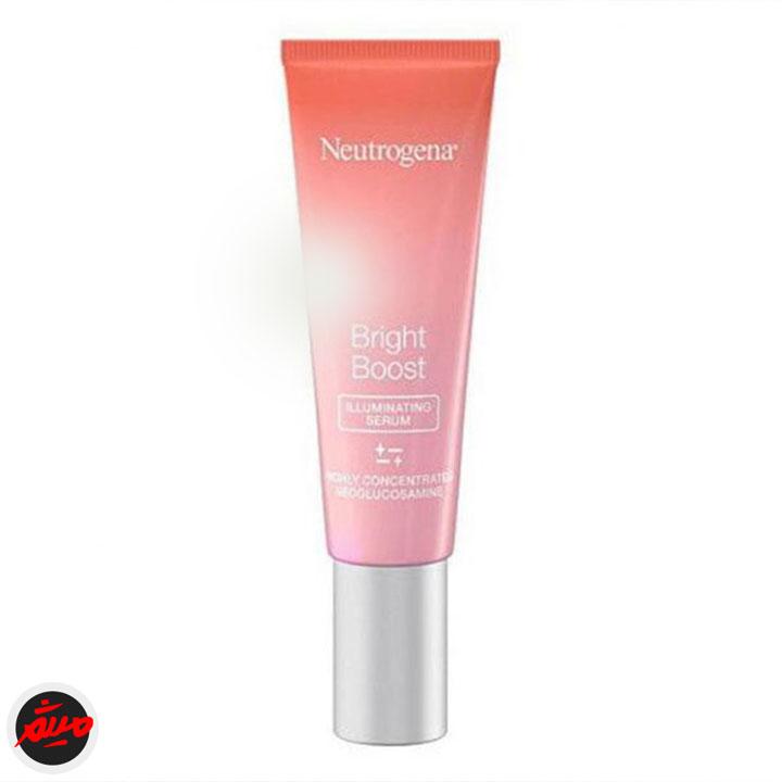سرم روشن کننده bright boost نوتروژینا
