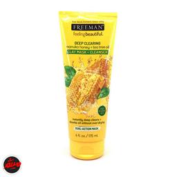 ماسک خاک رسی و عسل مانوکا فریمن صورت