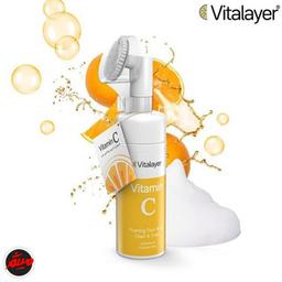 خرید فوم شستشو ویتامین C ویتالیر