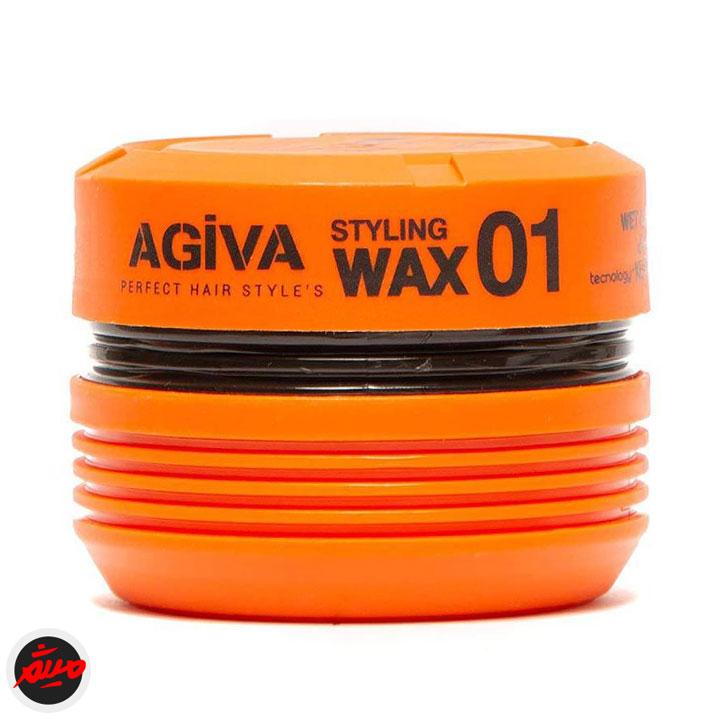 واکس مو آگیوا نارنجی 01