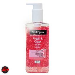 ژل شستشو refreshingly clear گریپ فروت نوتروژینا صورت
