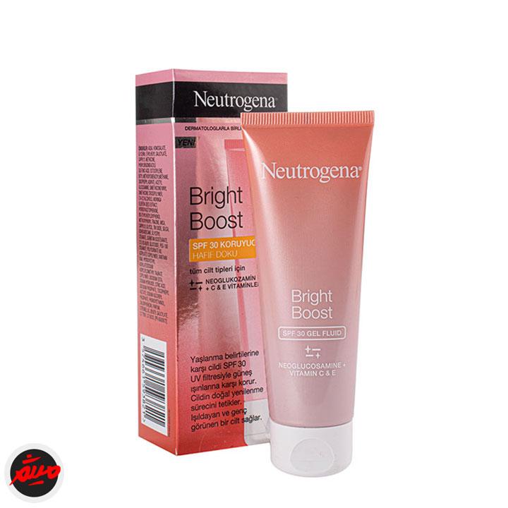 کرم ضد آفتاب نوتروژینا پوست خشک spf 30 bright boost