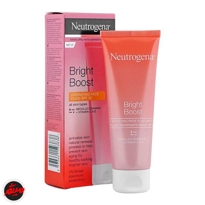 کرم ضد آفتاب نوتروژینا پوست نرمال و چرب spf 30 bright boost